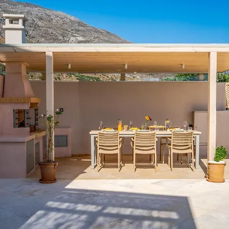 Aloni With 180° Seaview, Private Pool & Bbq, 2km From Villa