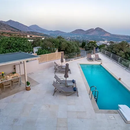 Villa Aloni With 180° Seaview, Private Pool & Bbq, 2km From *