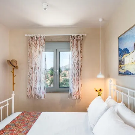Aloni With 180° Seaview, Private Pool & Bbq, 2km From Plakias