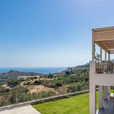 Aloni With 180° Seaview, Private Pool & Bbq, 2km From Plakias