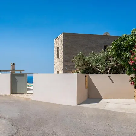 Aloni With 180° Seaview, Private Pool & Bbq, 2km From * Plakias
